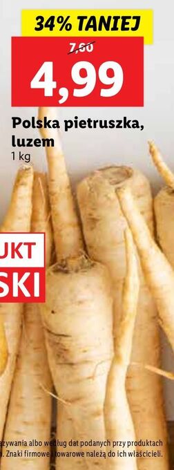 Lidl Pietruszka oferta