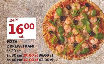 Auchan Pizza z krewetkami 40 cm oferta