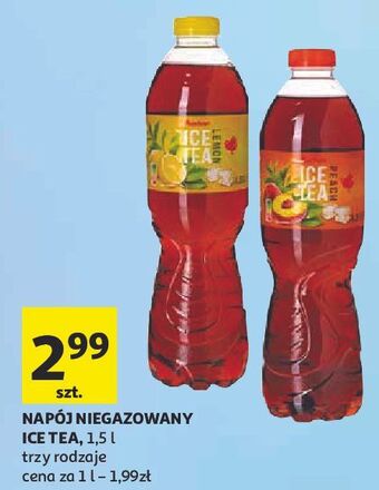Auchan Ice tea brzoskwiniowa auchan oferta