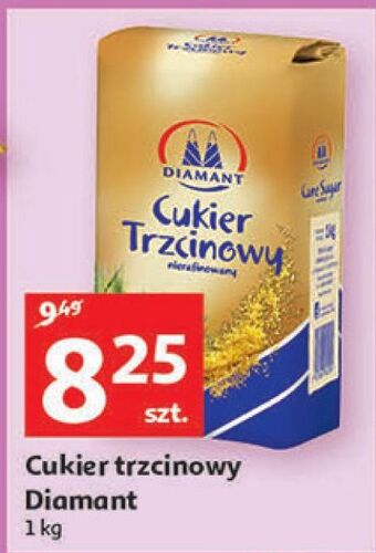 Auchan Cukier trzcinowy nierafinowany diamant oferta