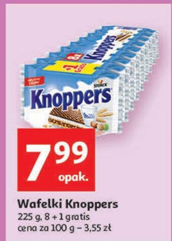 Auchan Wafelek knoppers oferta