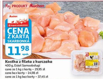 Auchan Filet z piersi kurczaka kostka auchan oferta