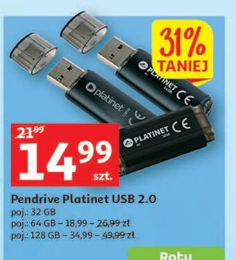 Auchan Pendrive 128 gb platinet oferta