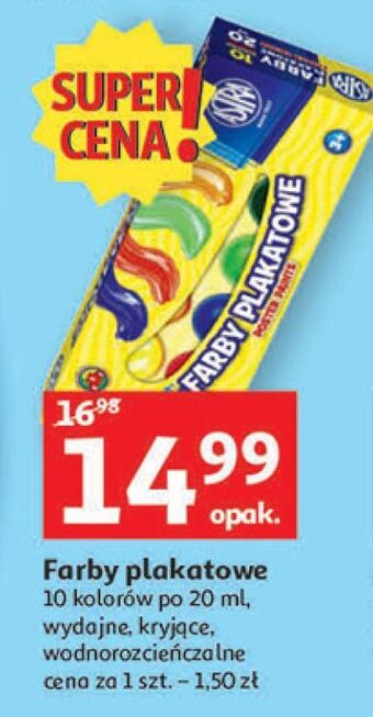 Auchan Farby plakatowe astra oferta