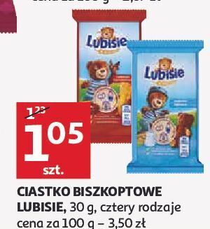 Auchan Ciastko mleczne lu petitki lubisie oferta
