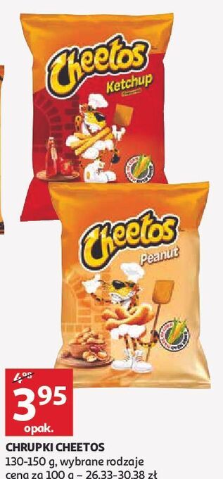 Auchan Chrupki orzechowe cheetos oferta