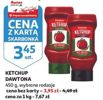 Auchan Ketchup pikantny dawtona oferta