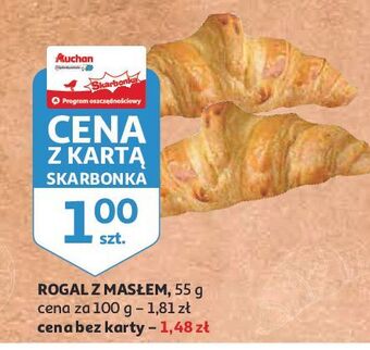 Auchan Rogal z masłem oferta