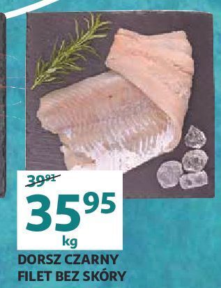Auchan Dorsz czarny filet bez skóry oferta