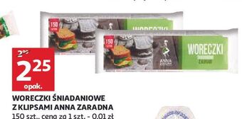 Auchan Woreczki śniadaniowe anna zaradna oferta
