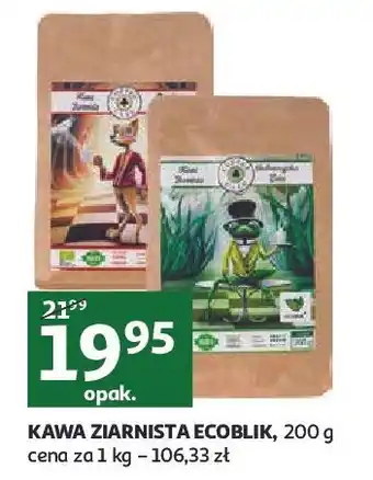 Auchan Kawa indonezyjska żaba ecoblik oferta