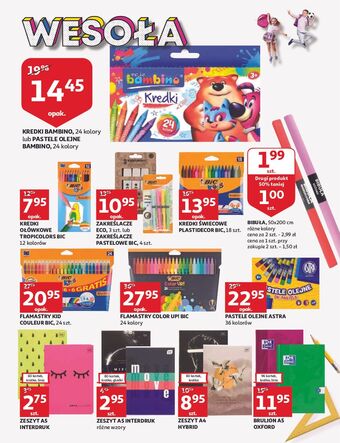 Auchan Pastele olejne moje bambino oferta