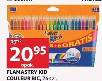 Auchan Kredki ołówkowe evolution bic kids oferta