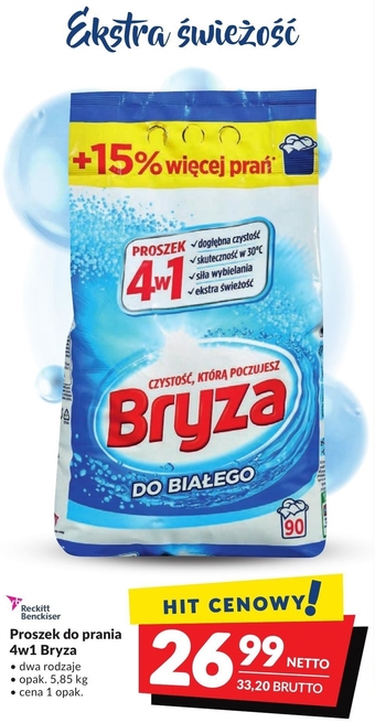 Makro Proszek do prania bryza oferta