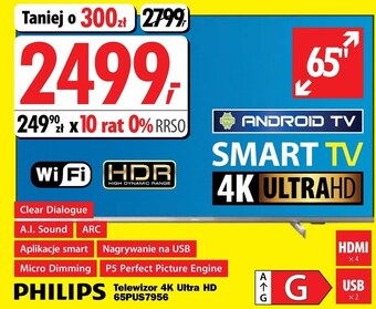 Media Expert Telewizor philips oferta