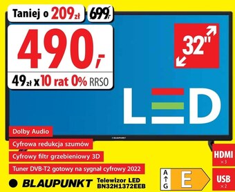 Media Expert Telewizor blaupunkt oferta