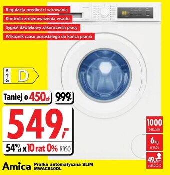 Media Expert Pralka amica oferta