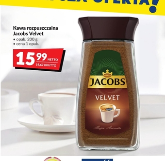 Makro Jacobs velvet kawa rozpuszczalna 200 g oferta
