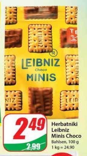 Dino Herbatniki choco leibniz minis oferta