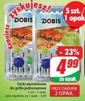 Dino Tacki aluminiowe do grilla dobis oferta