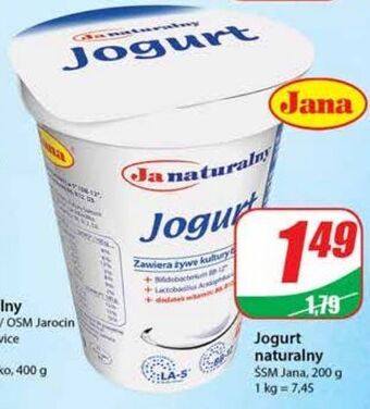 Dino Jogurt naturalny jana oferta