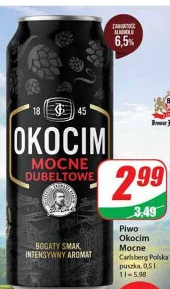 Dino Piwo okocim mocne dubeltowe oferta