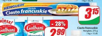 Dino Ciasto francuskie henglein oferta