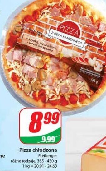 Dino Pizza z szynką i pieczarkami freiberger oferta