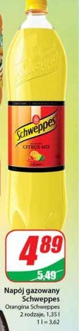 Dino Napój citrus mix schweppes oferta