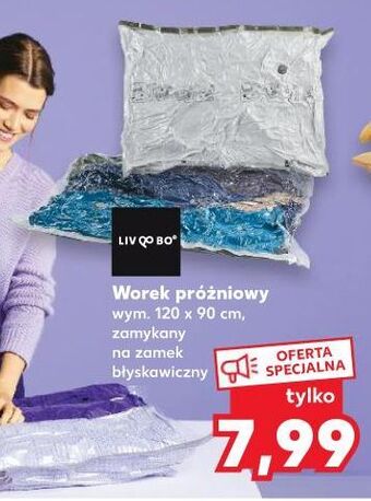 Kaufland Worek próżniowy 90 x 120 cm liv & bo oferta