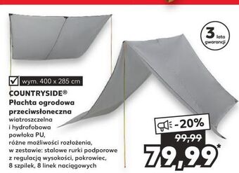 Kaufland Płachta ogrodowa przeciwsłoneczna 400 x 285 cm k-classic countryside oferta