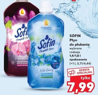 Kaufland Koncentrat do płukania perfum pleasure sofin complete care oferta