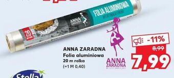 Kaufland Folia aluminiowa 20 m anna zaradna oferta