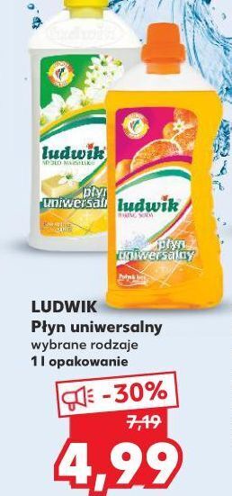 Kaufland Płyn uniwersalny mydło marsylskie ludwik oferta