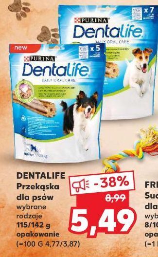 Kaufland Przysmak dla psa medium purina dentalife oferta