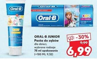 Kaufland Pasta do zębów 0-2 kubuś puchatek oral-b baby oferta