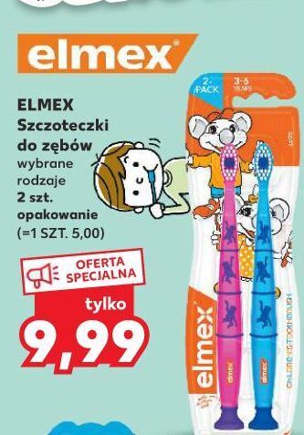 Szczoteczka do zębów miękka 3-6 elmex