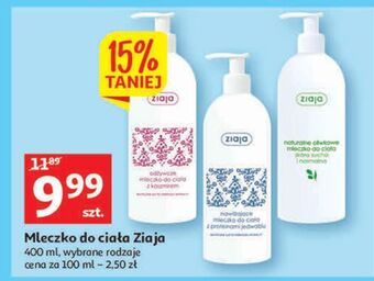 Auchan Naturalne oliwkowe mleczko do ciała skóra sucha i normalna ziaja oliwkowa oferta