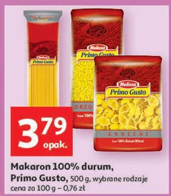 Auchan Makaron muszelki melissa primo gusto oferta