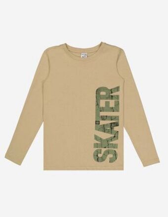 Takko Fashion Chłopcy koszulka z długim rękawem - nadrukowany przekaz oferta