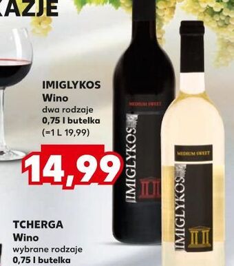 Kaufland Wino czerwone imiglykos oferta