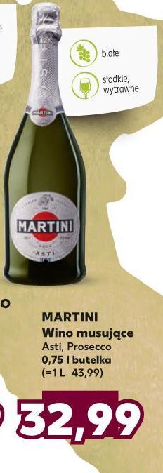 Kaufland Wino martini prosecco oferta