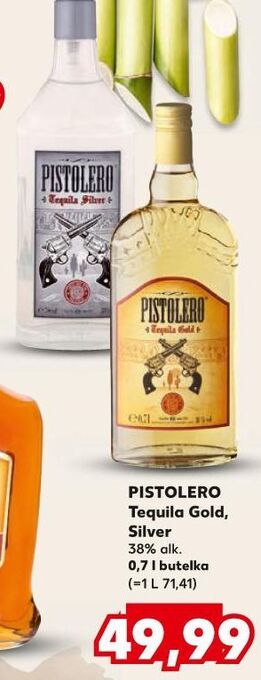 Kaufland Tequila pistolero silver oferta