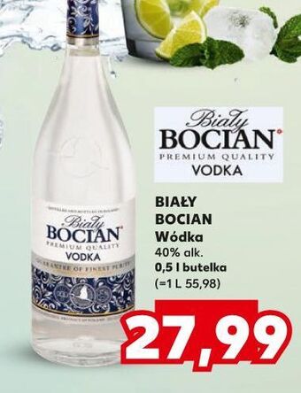 Kaufland Wódka biały bocian vodka oferta