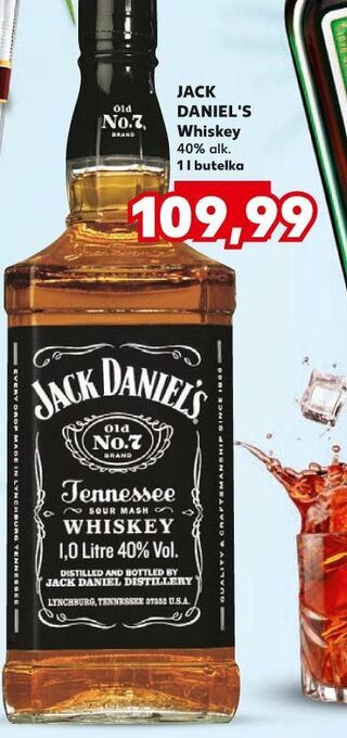 Kaufland Whiskey jack daniel's old no. 7 oferta