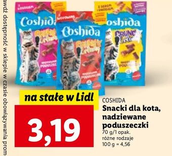 Lidl Przysmak crunchy & creamy z łososiem coshida oferta