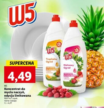 Lidl Płyn do naczyń malinowy ogród w5 oferta