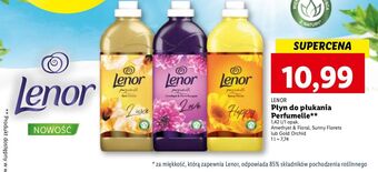 Lidl Płyn do płukania gold orchid lenor parfumelle oferta