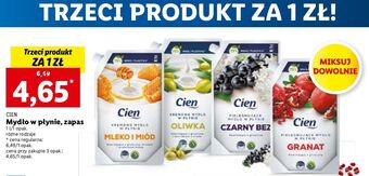 Lidl Mydło w płynie oliwka cien oferta