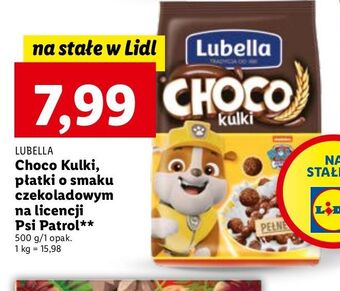 Lidl Płatki choco kulki lubella mlekołaki oferta